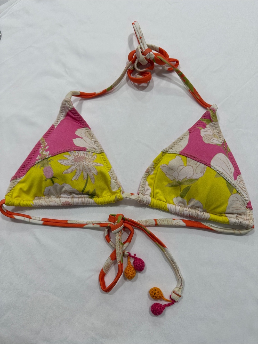 Farm Praia Bikini Top Size Small - Picture 3 of 10
